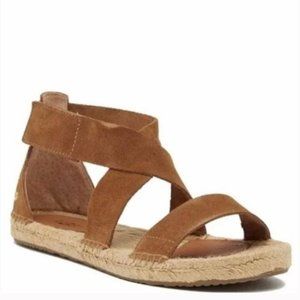 UGG Mila Strappy Suede Espadrille Sandal 7.5